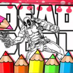 Livre de coloriage Deadpool