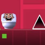 Toilettes Skibidi Geometry Dash