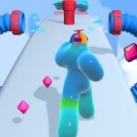 Coureur Blob 3D