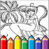 Coloriages Princesse Anime