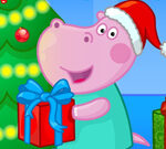 Calendrier de Noël Hippopotame